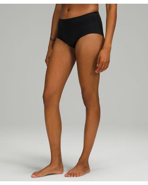 lululemon athletica Invisiwear Mid-rise Boyshort Underwear 3 Pack - Color Black - Size 2xl