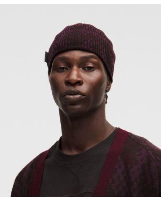 lululemon athletica Multicolor – Ribbed Merino Wool Beanie Hat Slnsh Collection –