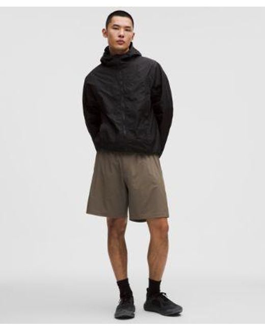 lululemon athletica Black Zero Tucks Relaxed-Fit Short 8" for men