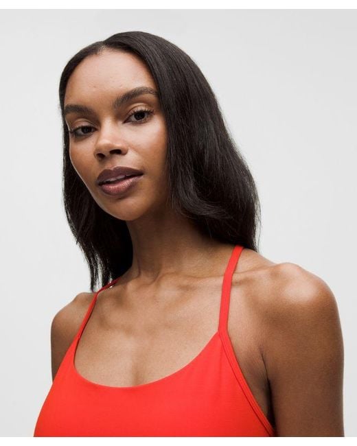 lululemon athletica Red Flow Y Dress