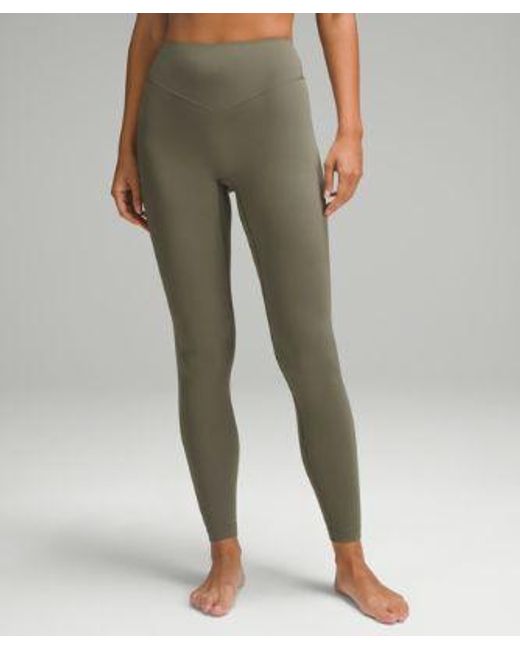 lululemon Breezethrough High Rise Tight Leggings 28 in Green Lyst UK