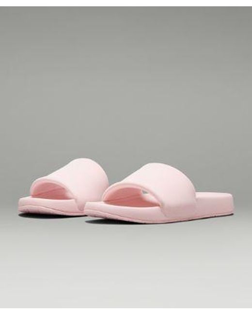 lululemon athletica Pink Restfeel Slide