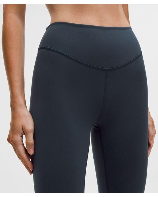lululemon athletica Blue Wunder Under Smoothcover High-Rise Tight 25"