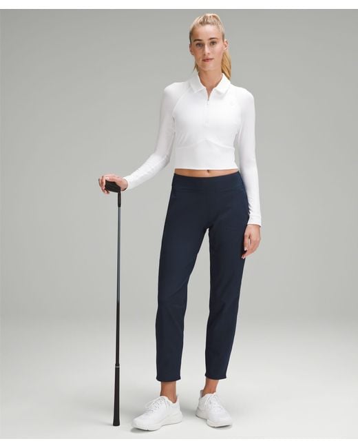 lululemon athletica Warpstreme Multi-pocket Mid-rise Golf Pants 28 in Blue