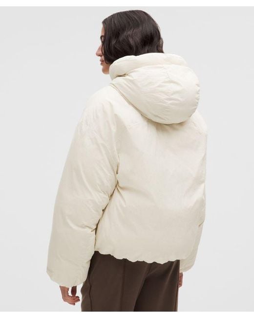 lululemon athletica Natural Bubble-Hem 600-Down-Fill Puffer Jacket