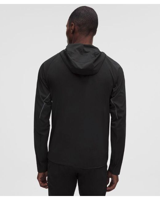 lululemon athletica Black – Fast And Free Hooded Jacket – – for men