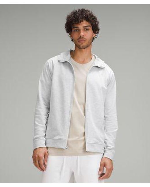 lululemon athletica Gray – City Sweat Full-Zip Hoodie – Color Light/ – for men