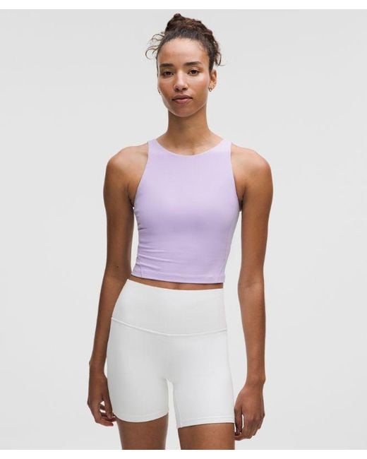 lululemon athletica Purple – Align High-Neck Tank Top Light Support – – Size 4