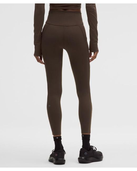 lululemon athletica White – Fast And Free High-Rise Tight Leggings 5 Pocket – 25" – – Size 4