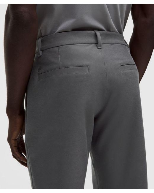 lululemon athletica Gray – Slacker Classic-Straight Trousers 32L – – Size 12 for men