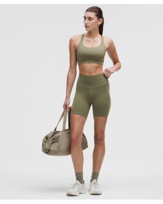 lululemon athletica Natural – Wunder Train High-Rise Shorts – 6" – – Size 4