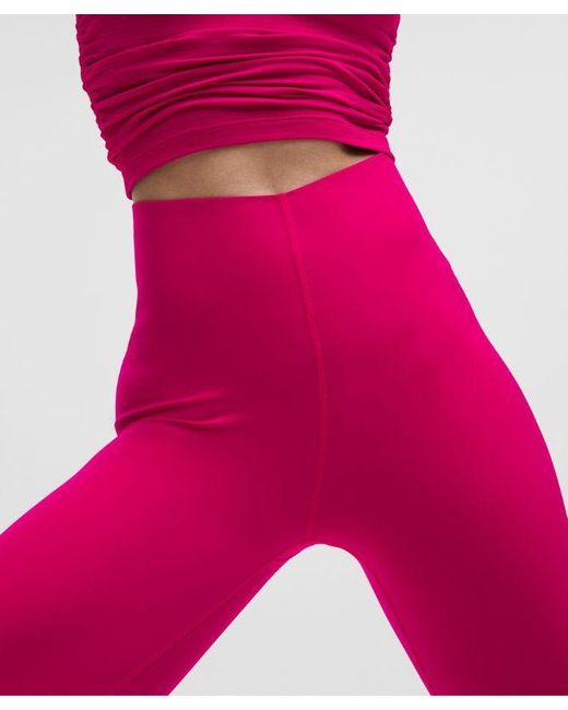 lululemon athletica Pink Glow Up Super-High-Rise Tight 25"