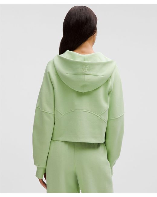 lululemon athletica Green Scuba Oversized Half-Zip Hoodie