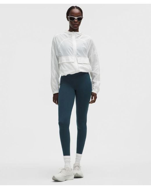 lululemon athletica Blue Fast And Free High-Rise Thermal Tight 28"