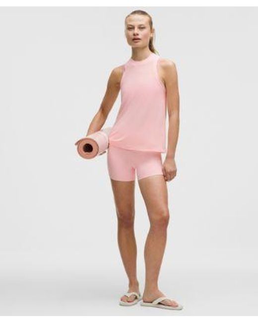 lululemon athletica Pink – Jersey Training Tank Top – – Size 4