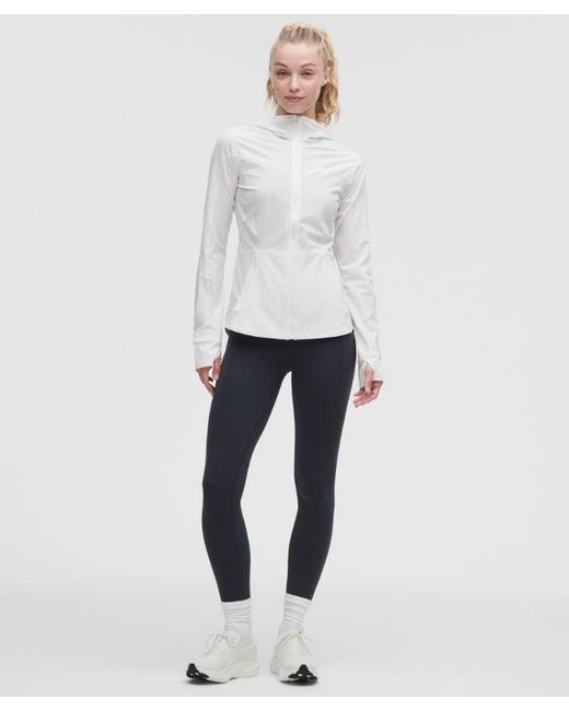 lululemon athletica White – Mist Over Windbreaker – – Size 14