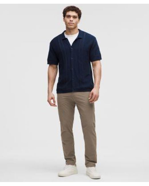 lululemon athletica Blue Abc Classic-Fit Trouser 32L for men