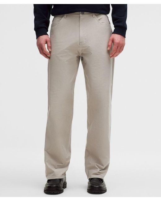 lululemon athletica Blue – Easyfive Loose-Straight Trousers 32L – Color Khaki – Size 12 for men