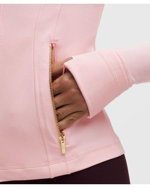 lululemon athletica Pink Define Hooded Jacket