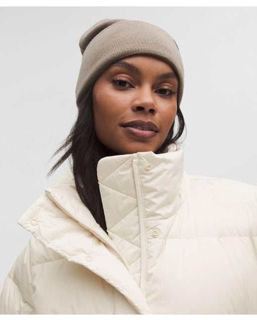 lululemon athletica Natural Wunder Puff 600-Down-Fill Long Jacket