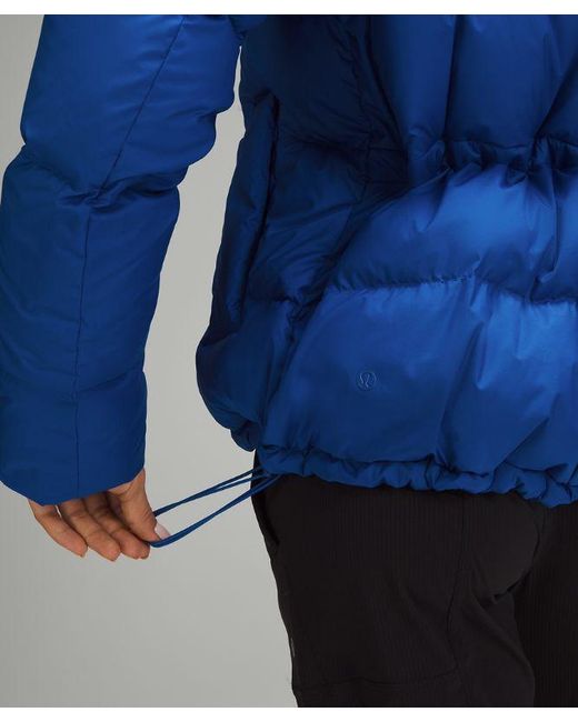 lululemon athletica Wunder Puff Jacket - Color Blue - Size 0
