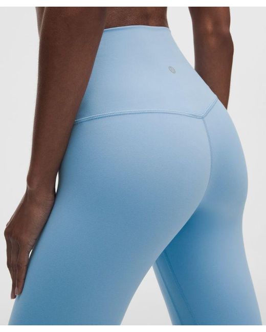 lululemon athletica Blue – Align No Line High-Rise Pants – 25" – – Size 4