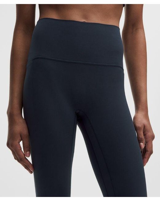 lululemon athletica Blue – Align No Line High-Rise Pant With Pockets – 25" – – Size 4
