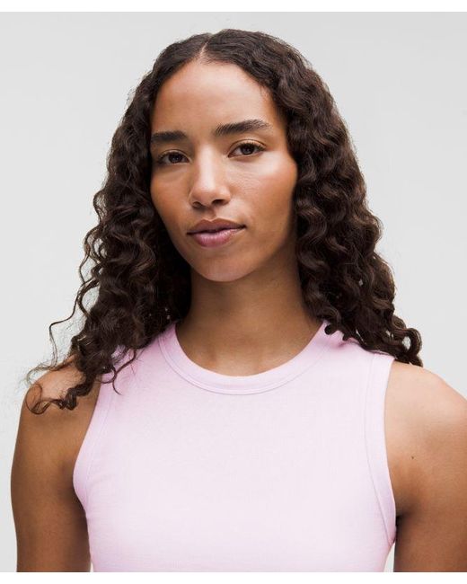 lululemon athletica Purple Hold Tight Crewneck Tank Top