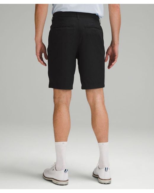 lululemon athletica Black Abc Classic-fit Golf Shorts 9" for men