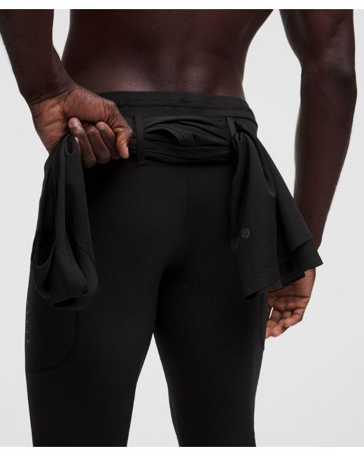 lululemon athletica Black – Fast And Free Tights Design – 28" – – Size Large for men
