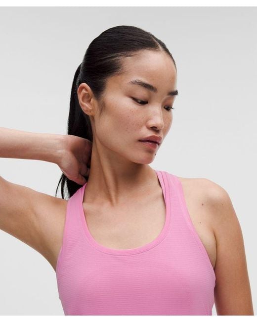 lululemon athletica Pink – Swiftly Tech Racerback Tank Top 2.4 Waist Length – – Size 4