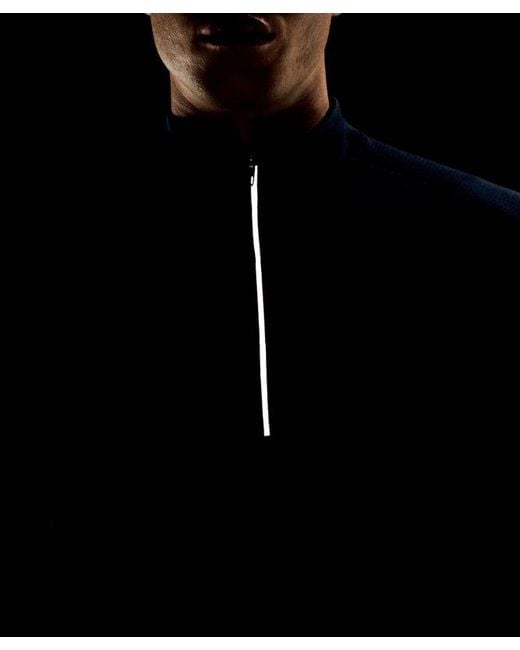 lululemon athletica Blue – Metal Vent Tech Half Zip Long-Sleeve Top – – Size Large for men