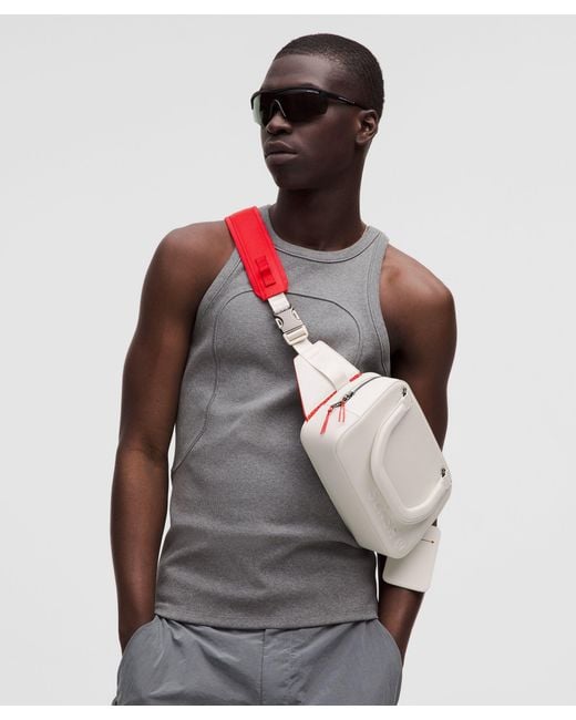 lululemon Top-Handle Leather Alternative Xl Belt Bag 2L Slnsh Collection in White | Lyst lululemon Top-Handle Leather Alternative Xl Belt Bag 2L Slnsh Collection in White | Lyst
