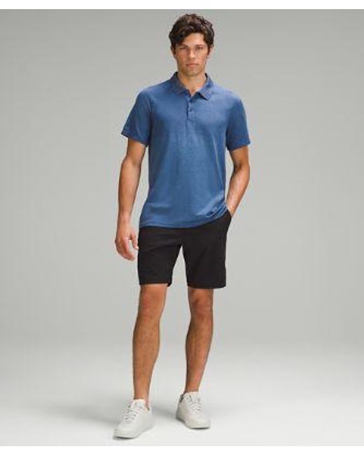 lululemon athletica Blue – Metal Vent Tech Polo Shirt – – for men