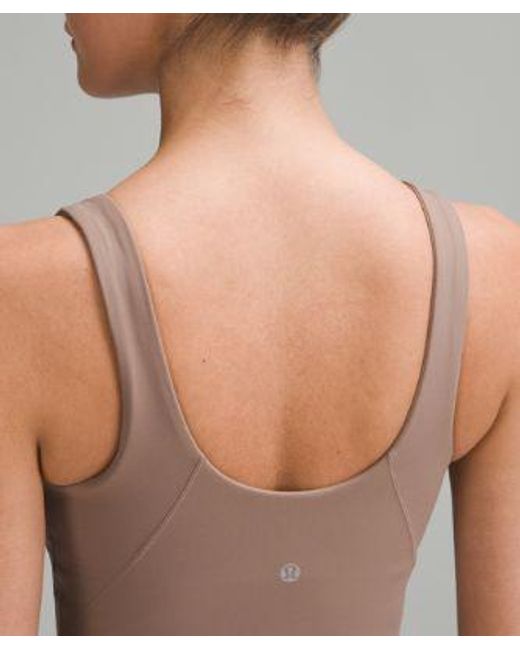 lululemon athletica Gray Align Tank Top Light Support, A/B Cup