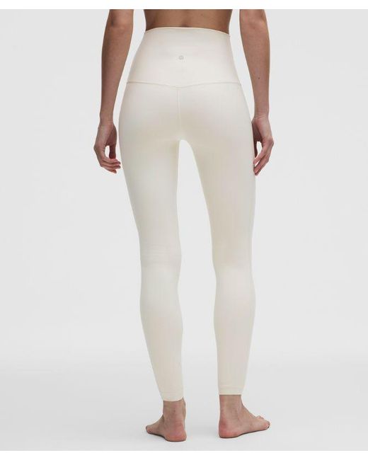 lululemon athletica White – Align Super-High-Rise Pants – 28" – – Size 4