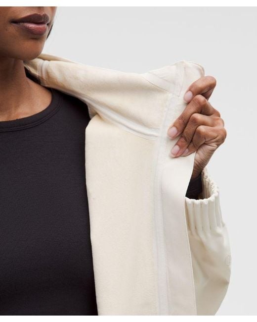 lululemon athletica White – Cross Chill Casual Hoodie – – Size Large