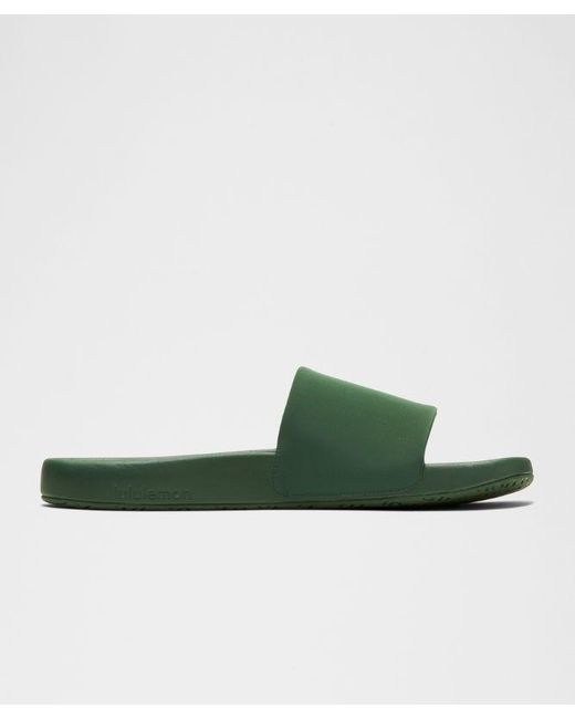 lululemon athletica Green – Restfeel Slides – – Size 14 for men