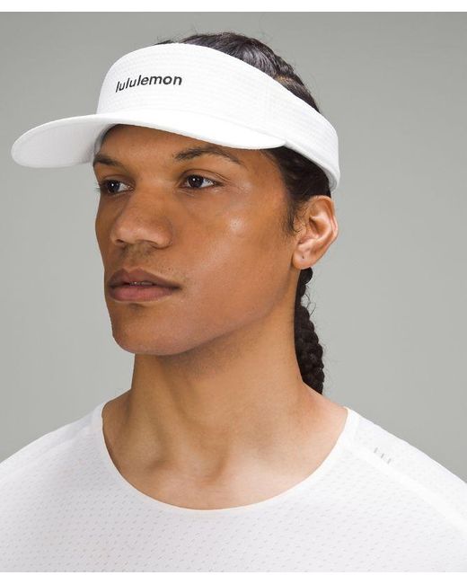 lululemon athletica White – Removable Sweatband All-Sport Visor Hat Wordmark – / –