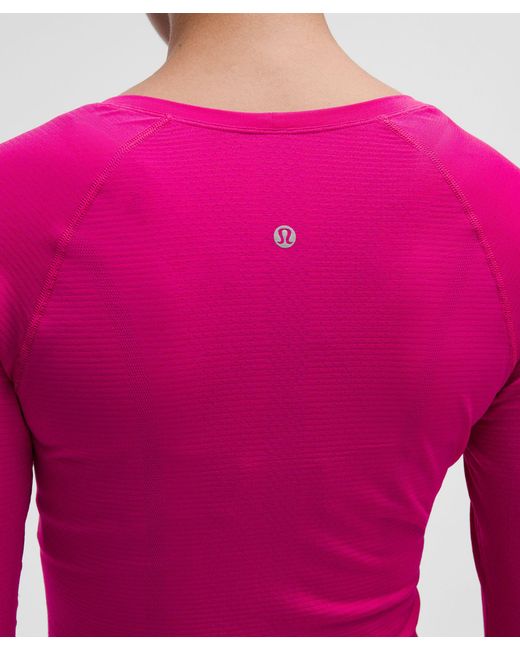 lululemon athletica Pink Swiftly Tech Long-Sleeve Shirt 2