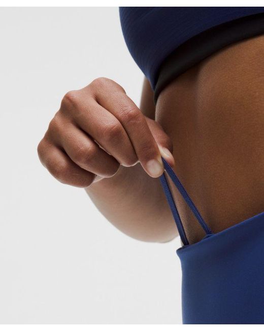 lululemon athletica Blue Wunder Train Contour Fit High-Rise Tight 28"