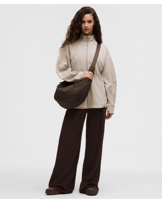 lululemon athletica Brown Large Slouchy Sling Bag 13L