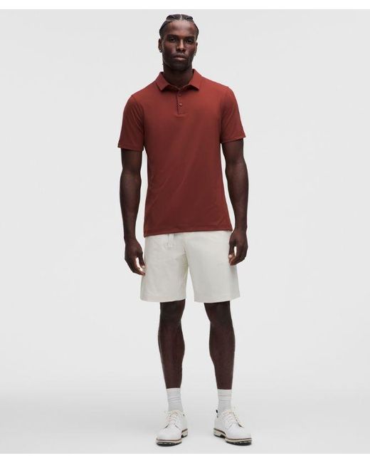 lululemon athletica Red Showzero Slim-Fit Polo Shirt for men