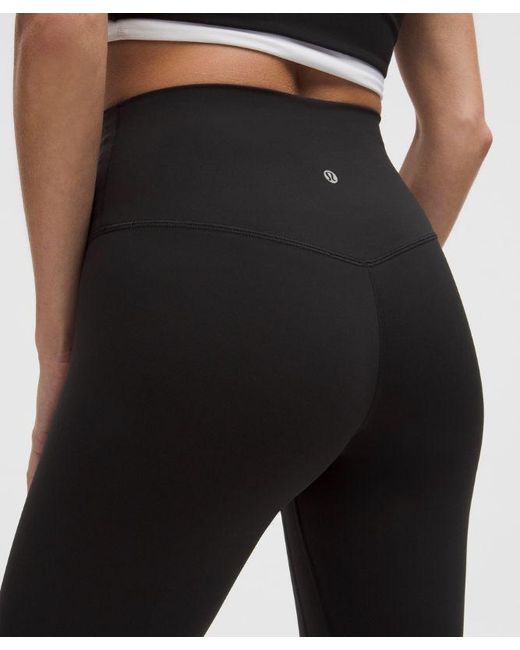 lululemon athletica Black – Align No Line High-Rise Pants – 25" – – Size 4