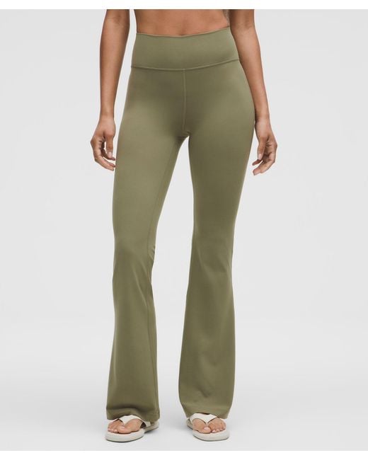 lululemon athletica Green – Groove Nulu High-Rise Flared Pants Regular – – Size 4