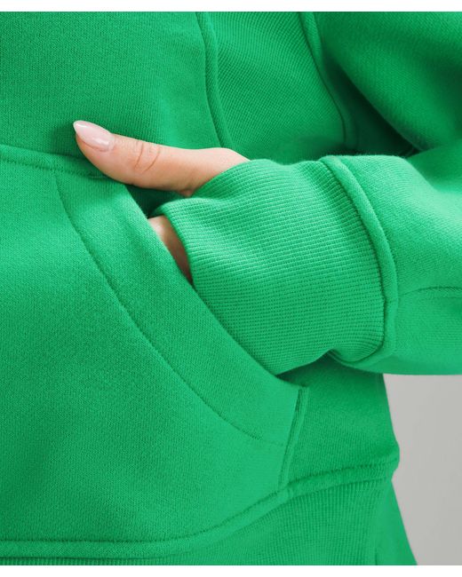 lululemon athletica Green Scuba Oversized Half-zip Hoodie