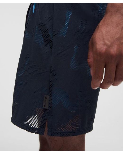 lululemon athletica Blue – Jacquard-Knit Shorts Slnsh Collection – 5" – – Size Large for men