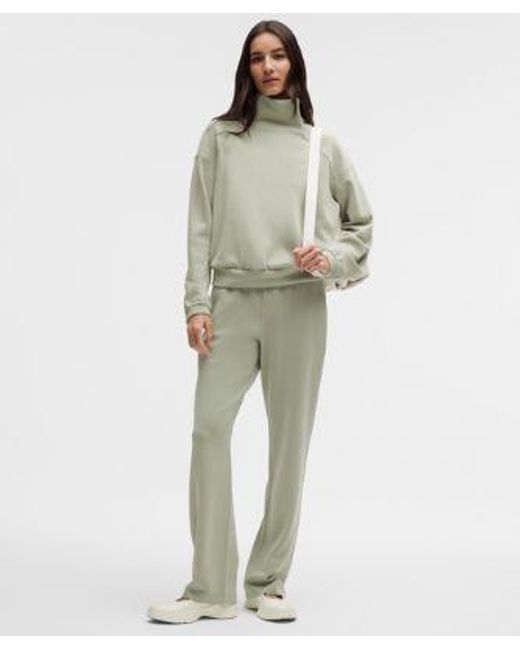 lululemon athletica Green – Brushed Softstreme Funnel Neck – /Pastel –