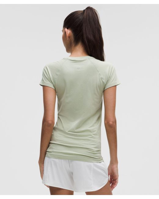 lululemon athletica Green – Swiftly Tech Short-Sleeve Shirt 2.4 Hip Length – – Size 4
