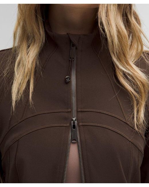 lululemon athletica Brown – Define Track Jacket Luon – – Size 4